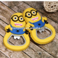 Facotry Custom cartoon soft pvc Bottle opener